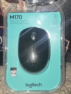 Logitech M170 Wireless Mouse - Black